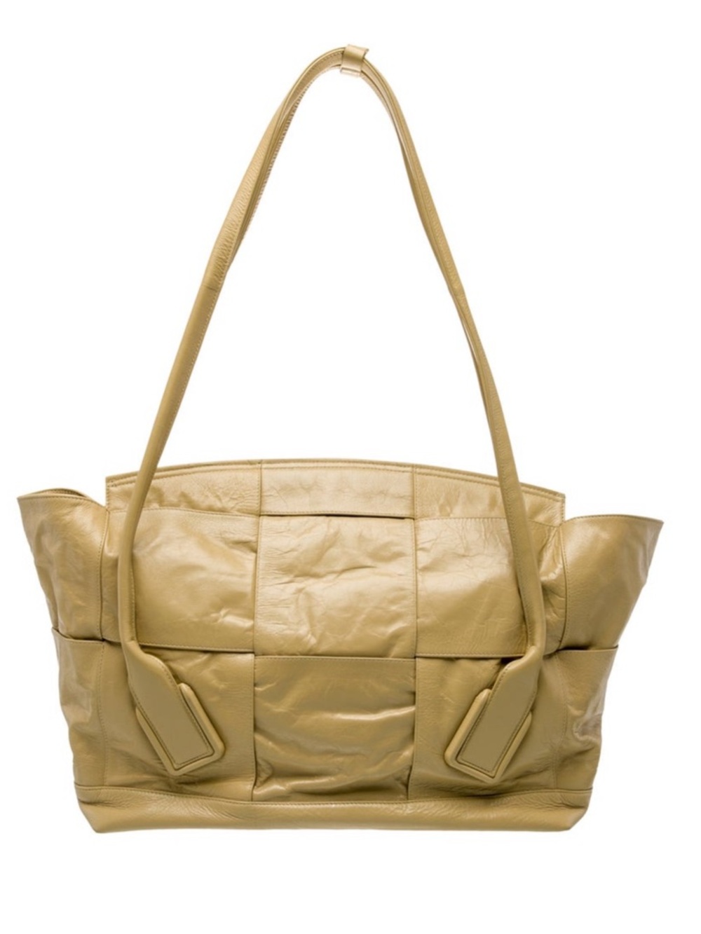 Bottega Veneta tapioca lambskin arco maxi slouch bag retail $5000 - Picture 6 of 11